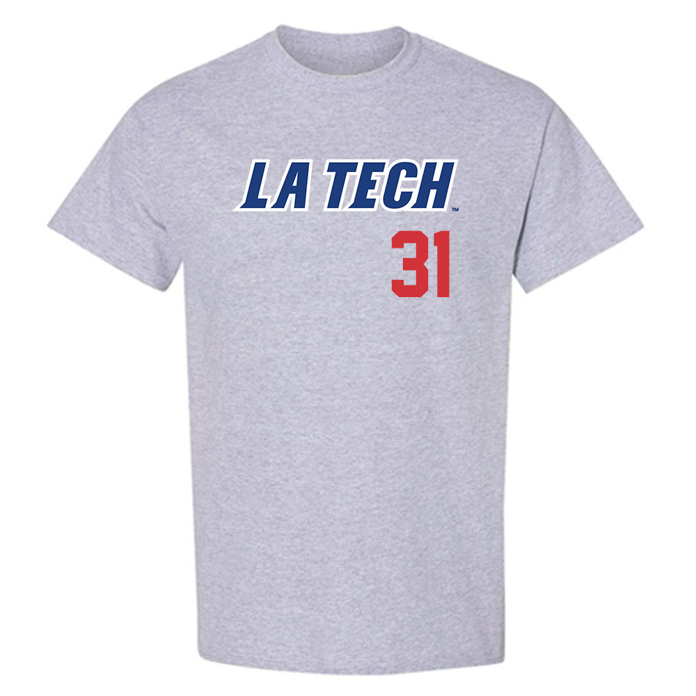 LA Tech - NCAA Baseball : Joey Wittig - Replica Shersey T-Shirt-0