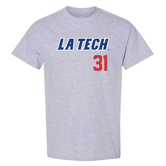 LA Tech - NCAA Baseball : Joey Wittig - Replica Shersey T-Shirt-0