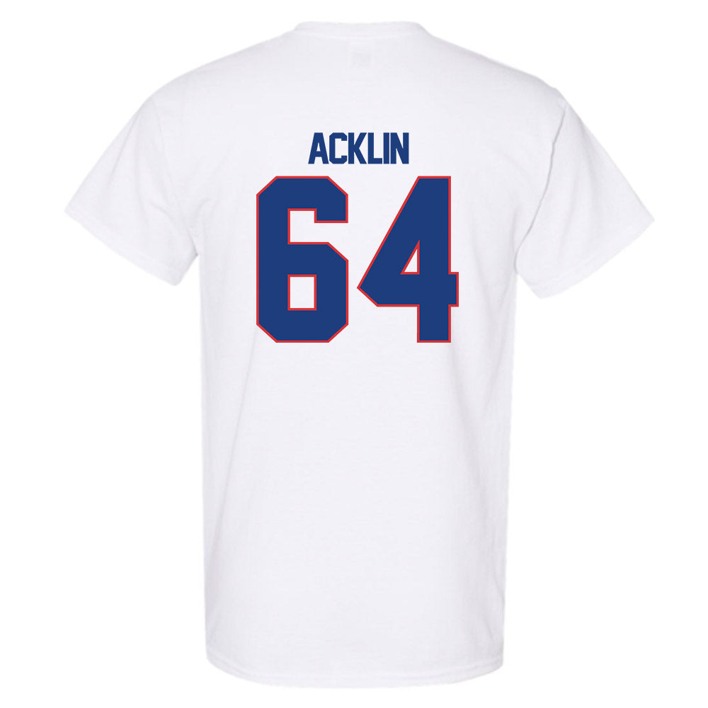 LA Tech - NCAA Football : Jake Acklin - Generic Shersey T-Shirt