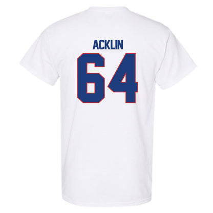 LA Tech - NCAA Football : Jake Acklin - Generic Shersey T-Shirt