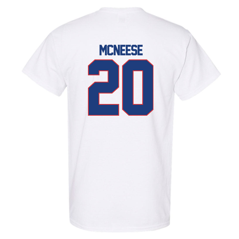 LA Tech - NCAA Football : Kenyatta McNeese - Generic Shersey T-Shirt-1