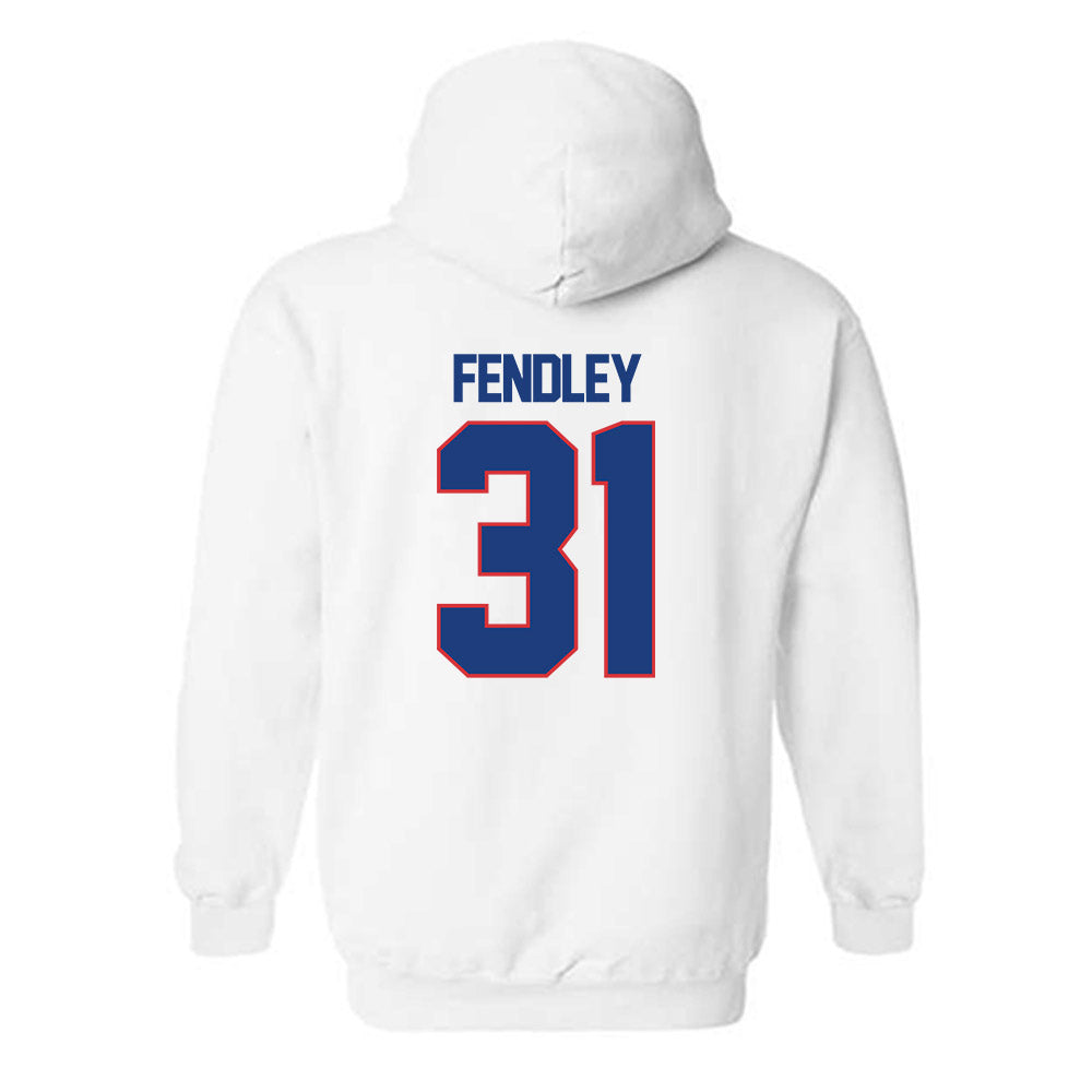 LA Tech - NCAA Football : Will Fendley - Generic Shersey Hooded Sweatshirt-1