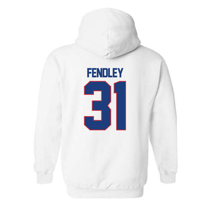 LA Tech - NCAA Football : Will Fendley - Generic Shersey Hooded Sweatshirt-1