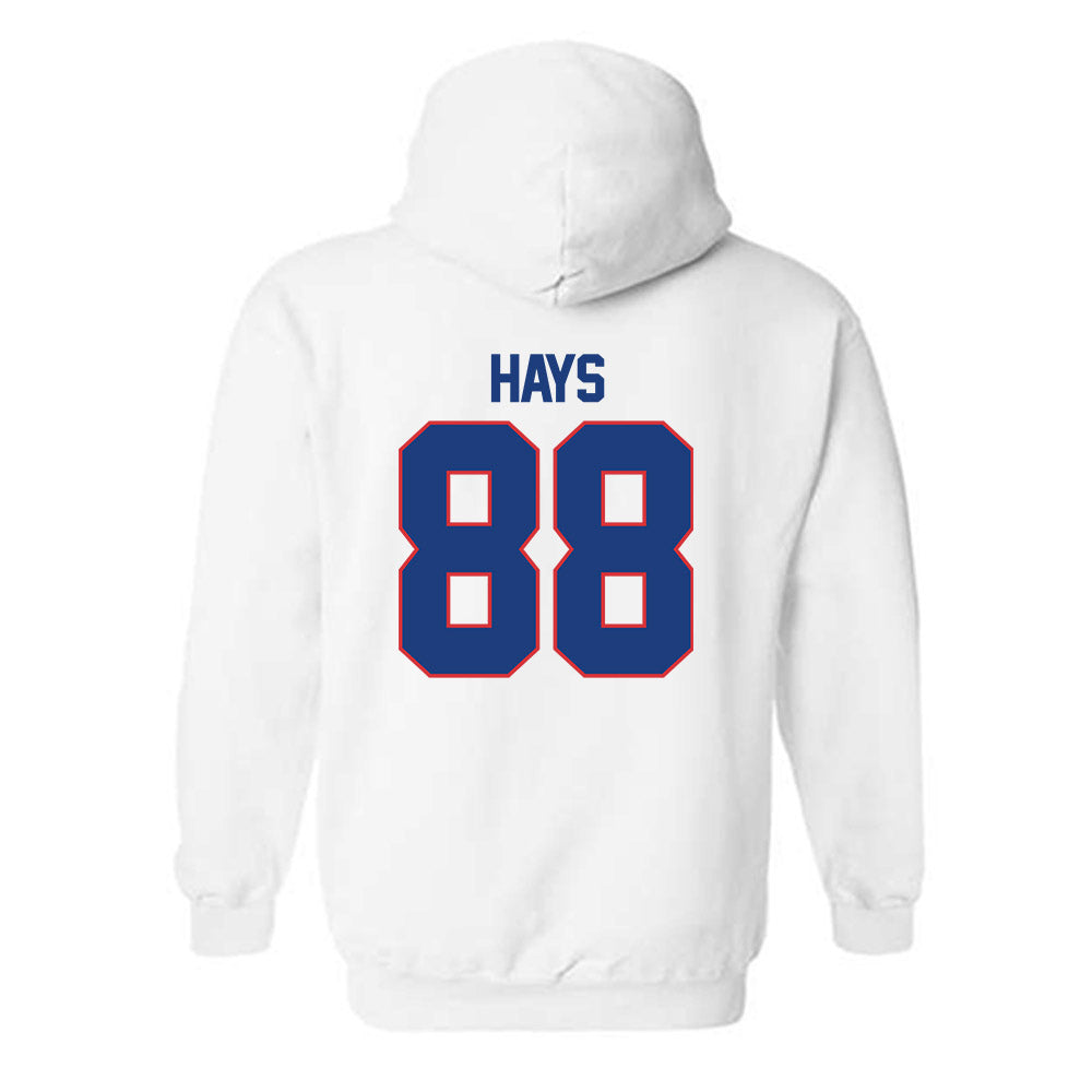 LA Tech - NCAA Football : Zachary Hays - Generic Shersey Hooded Sweatshirt-1