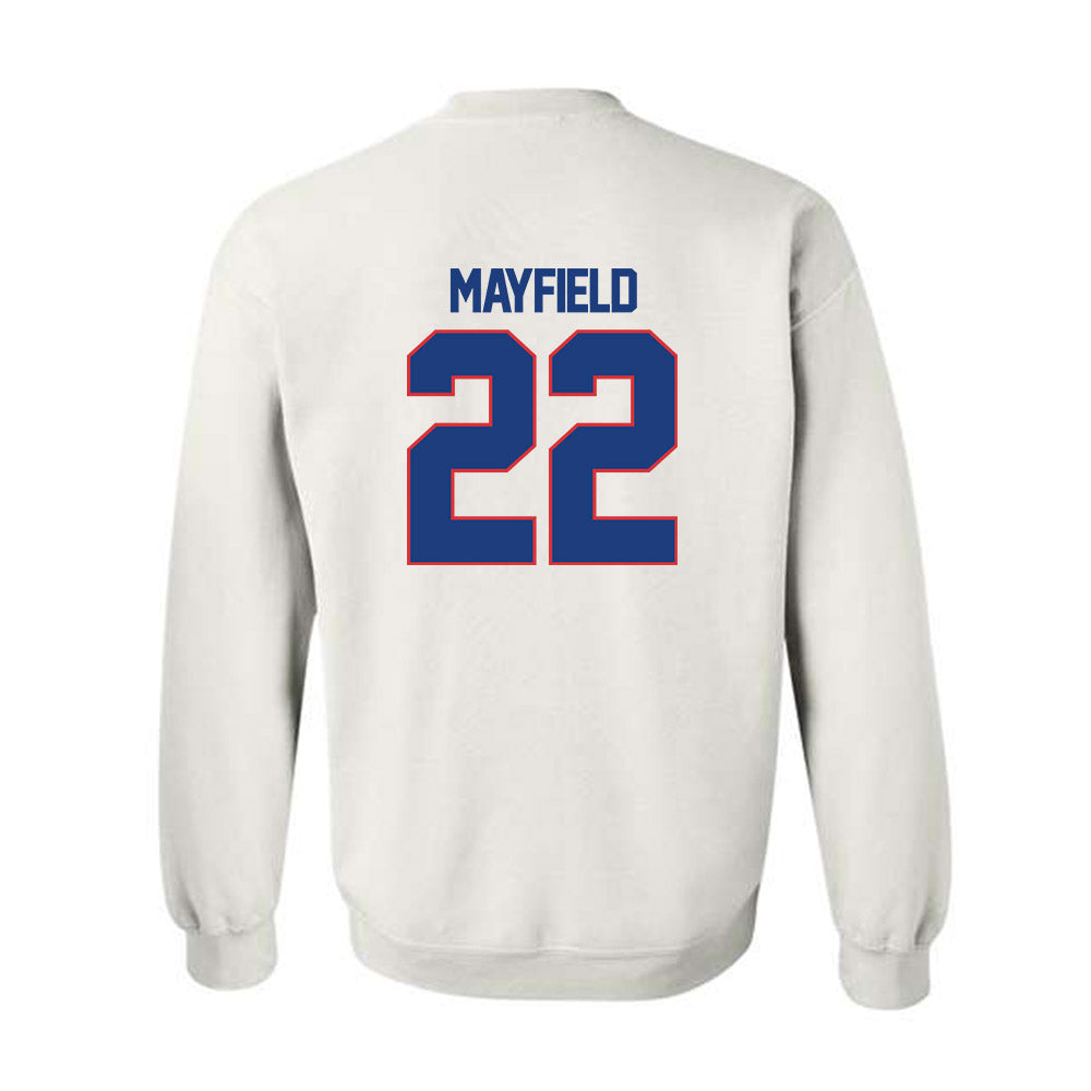 LA Tech - NCAA Football : Jadon Mayfield - Generic Shersey Crewneck Sweatshirt-1