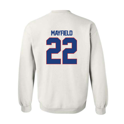LA Tech - NCAA Football : Jadon Mayfield - Generic Shersey Crewneck Sweatshirt-1
