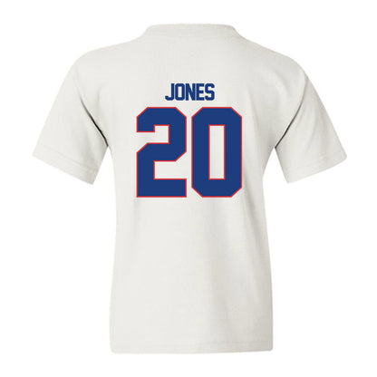 LA Tech - NCAA Football : Ty Jones - Generic Shersey Youth T-Shirt-1