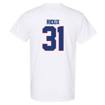 LA Tech - NCAA Football : Hunter Rioux - Generic Shersey T-Shirt-1