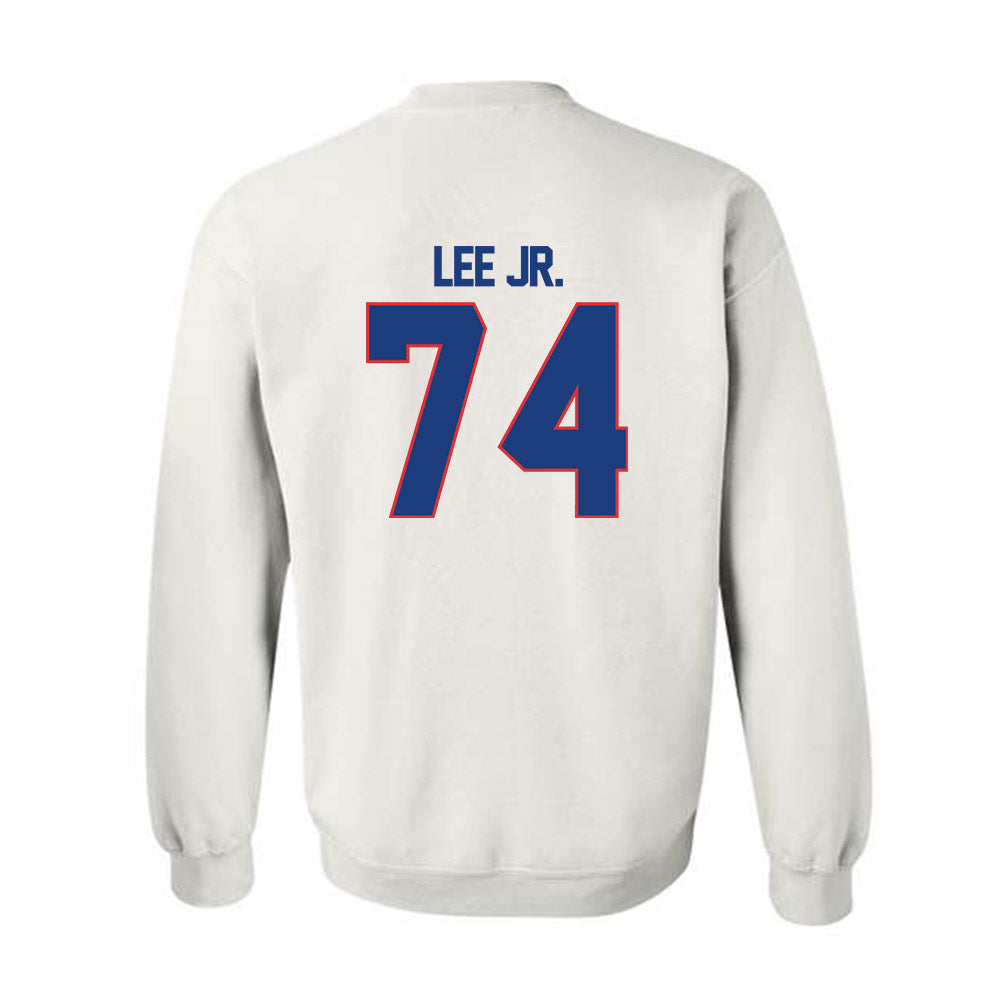 LA Tech - NCAA Football : Jamon Lee Jr. - Generic Shersey Crewneck Sweatshirt-1