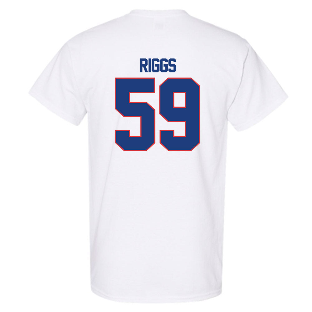 LA Tech - NCAA Football : Jake Riggs - Generic Shersey T-Shirt-1