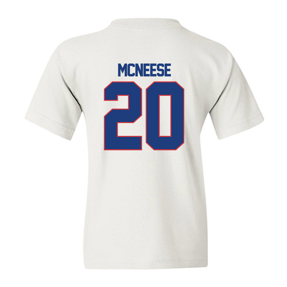 LA Tech - NCAA Football : Kenyatta McNeese - Generic Shersey Youth T-Shirt-1