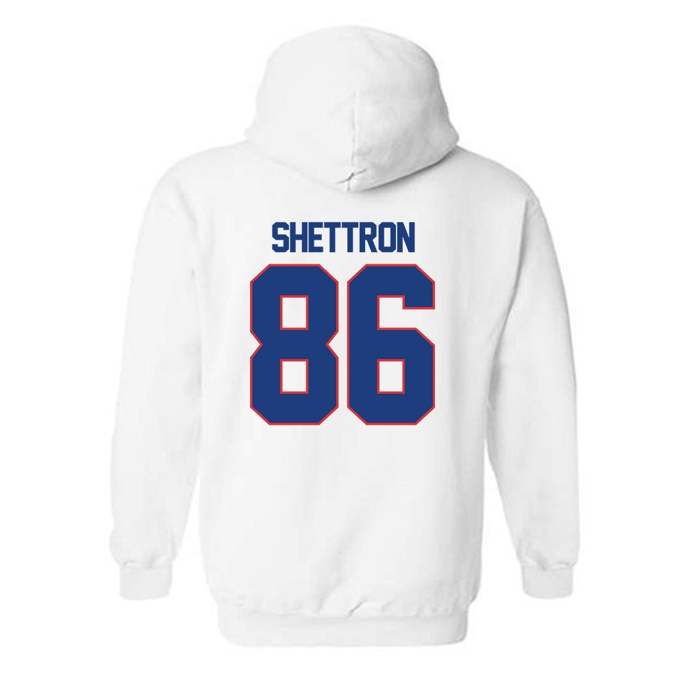 LA Tech - NCAA Football : Talyn Shettron - Generic Shersey Hooded Sweatshirt-1