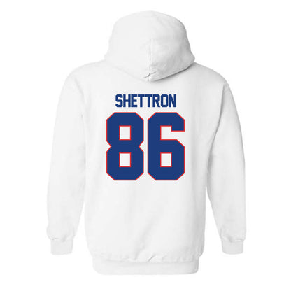 LA Tech - NCAA Football : Talyn Shettron - Generic Shersey Hooded Sweatshirt-1