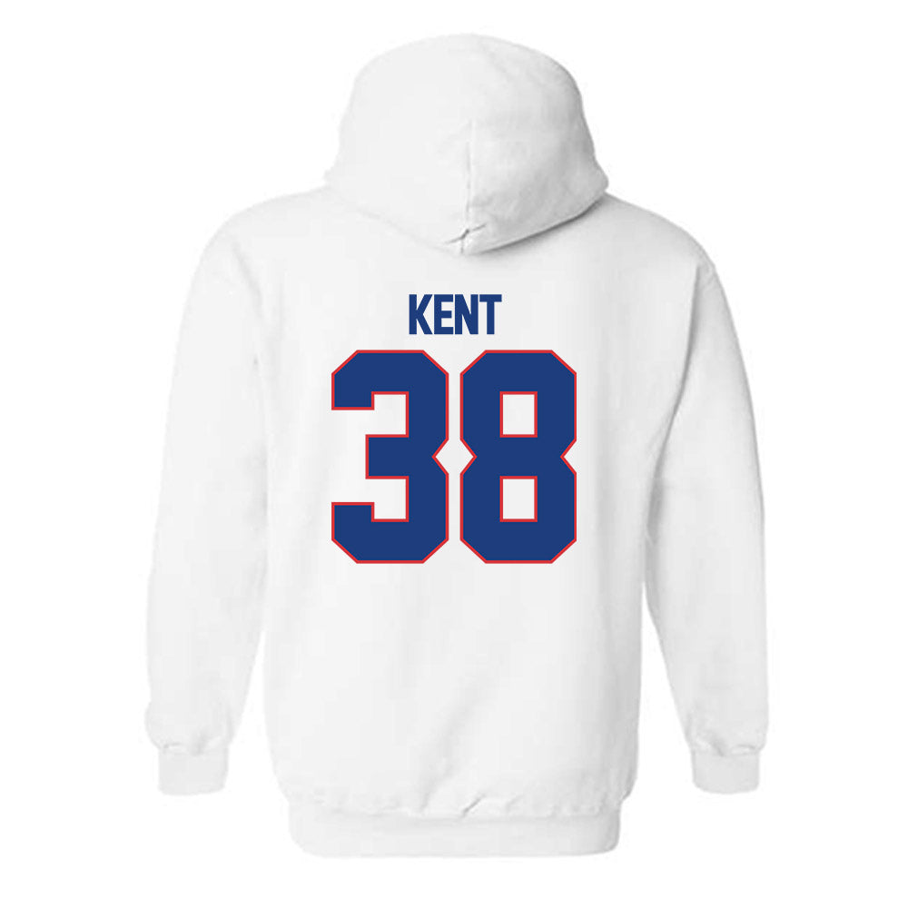 LA Tech - NCAA Football : Kaegank Kent - Generic Shersey Hooded Sweatshirt-1