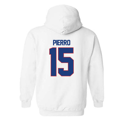 LA Tech - NCAA Football : David Pierro - Generic Shersey Hooded Sweatshirt-1