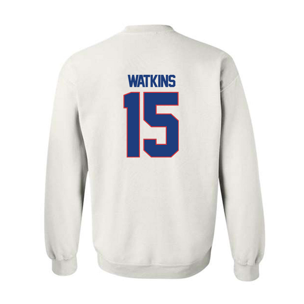 LA Tech - NCAA Football : Luke Watkins - Generic Shersey Crewneck Sweatshirt-1