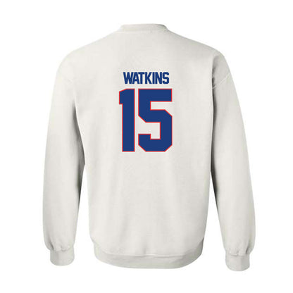 LA Tech - NCAA Football : Luke Watkins - Generic Shersey Crewneck Sweatshirt-1