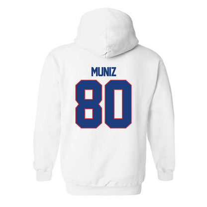 LA Tech - NCAA Football : Deven Muniz - Generic Shersey Hooded Sweatshirt-1