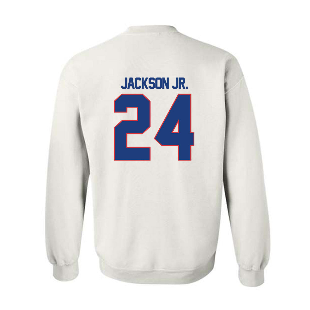 LA Tech - NCAA Football : Alonzo Jackson Jr. - Generic Shersey Crewneck Sweatshirt-1