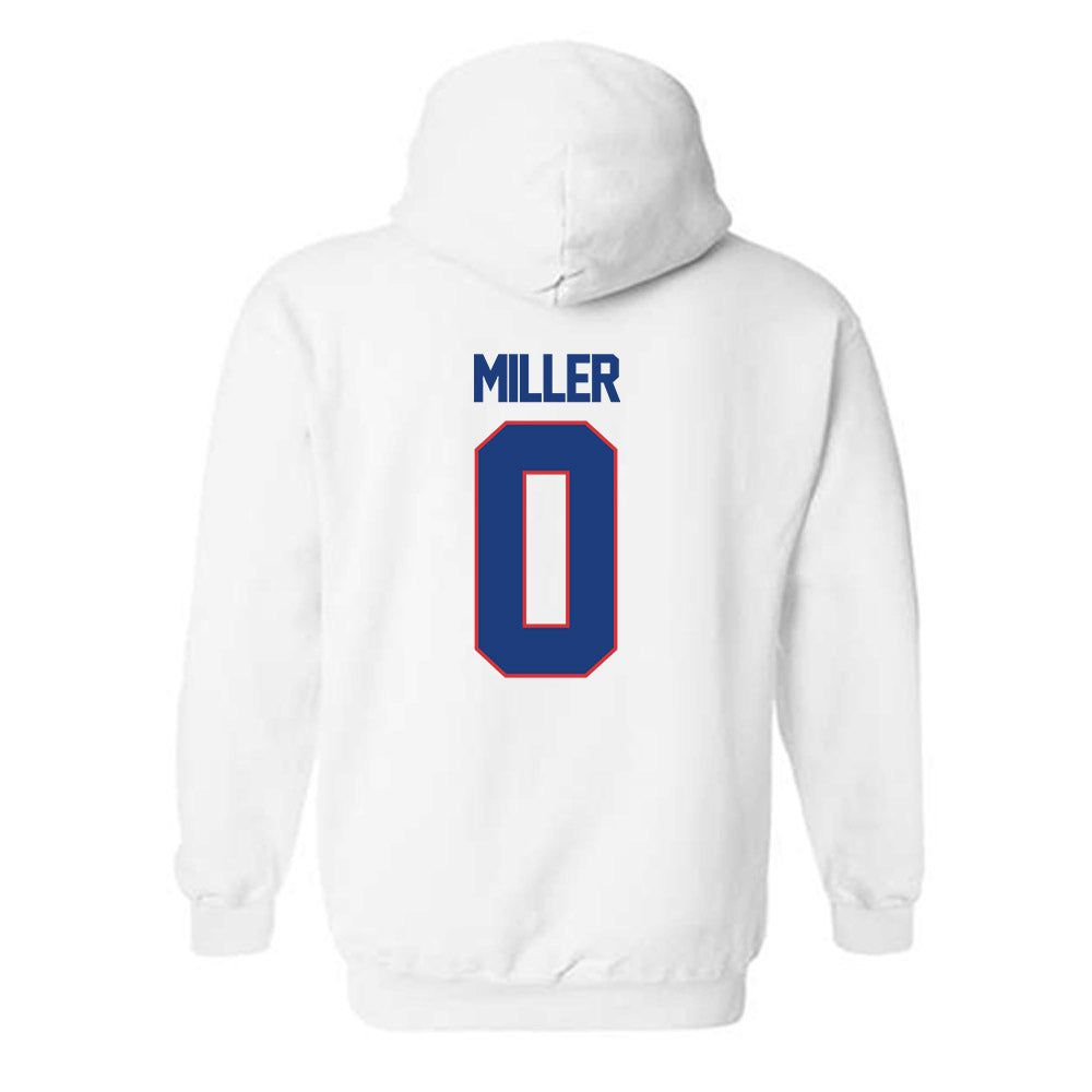 LA Tech - NCAA Football : Jaden Miller - Generic Shersey Hooded Sweatshirt-1