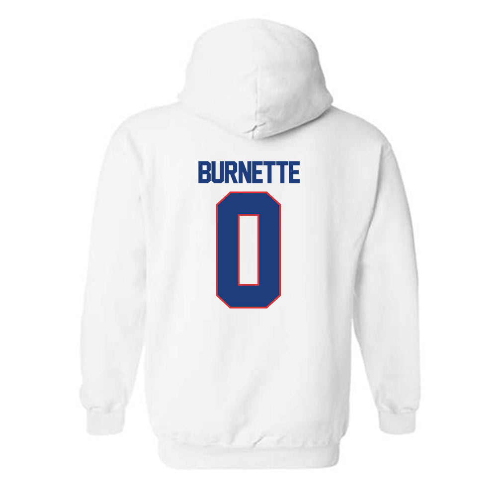 LA Tech - NCAA Football : Andrew Burnette - Generic Shersey Hooded Sweatshirt-1