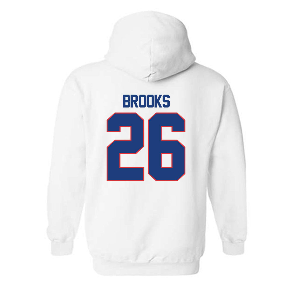 LA Tech - NCAA Football : Dylone Brooks - Generic Shersey Hooded Sweatshirt-1