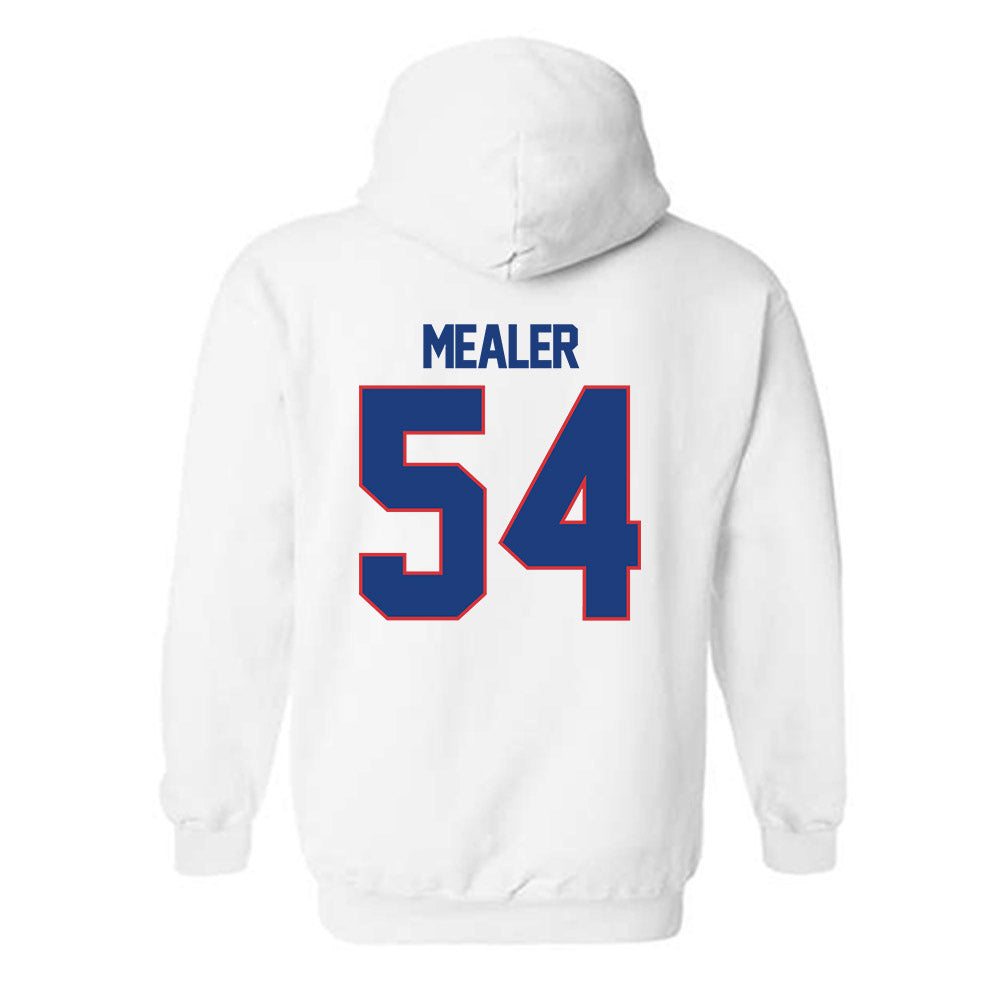 LA Tech - NCAA Football : Toby Mealer - Generic Shersey Hooded Sweatshirt-1