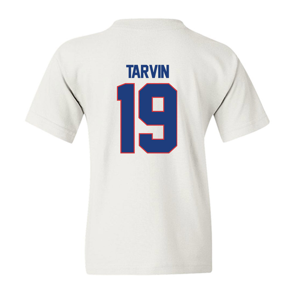 LA Tech - NCAA Football : John Tarvin - Generic Shersey Youth T-Shirt-1