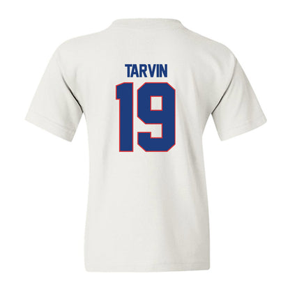 LA Tech - NCAA Football : John Tarvin - Generic Shersey Youth T-Shirt-1