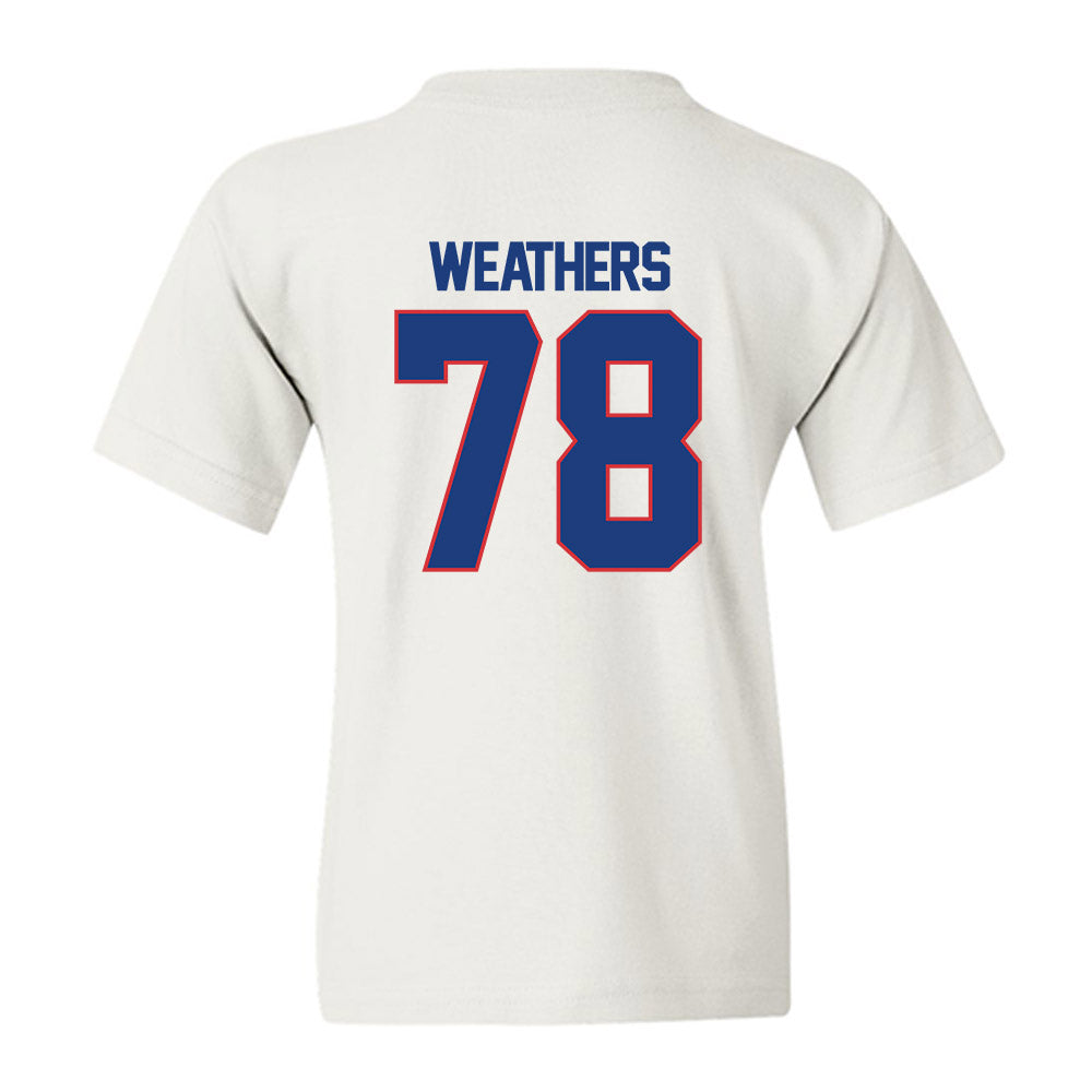 LA Tech - NCAA Football : Bryson Weathers - Generic Shersey Youth T-Shirt-1