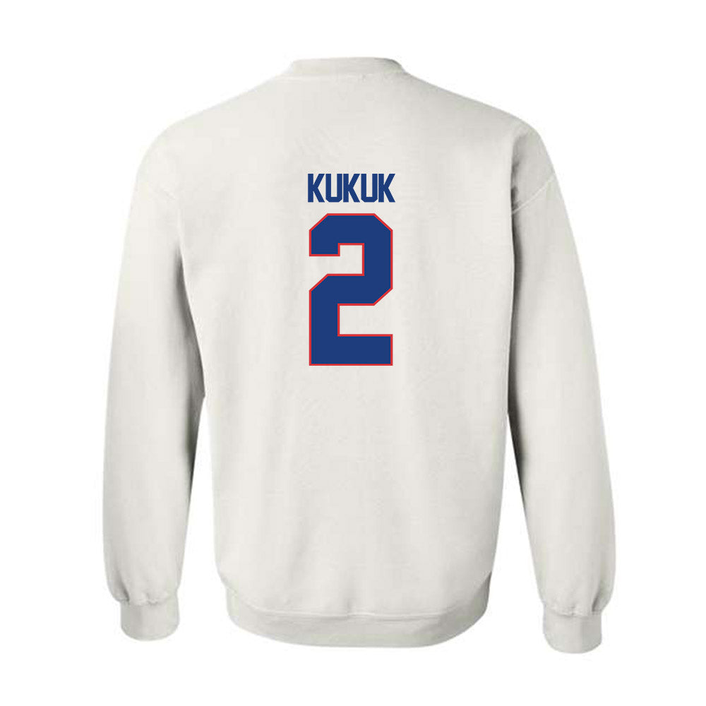LA Tech - NCAA Football : Trey Kukuk - Generic Shersey Crewneck Sweatshirt-1
