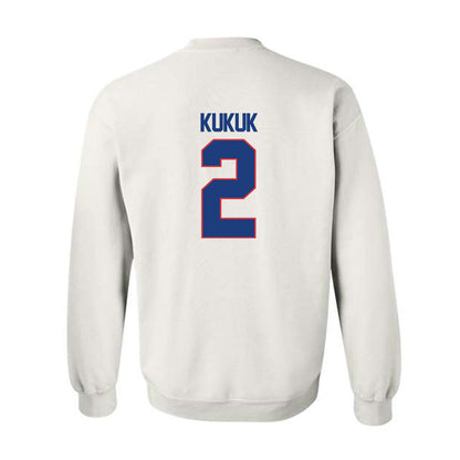 LA Tech - NCAA Football : Trey Kukuk - Generic Shersey Crewneck Sweatshirt-1