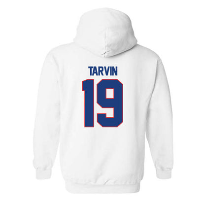 LA Tech - NCAA Football : John Tarvin - Generic Shersey Hooded Sweatshirt-1
