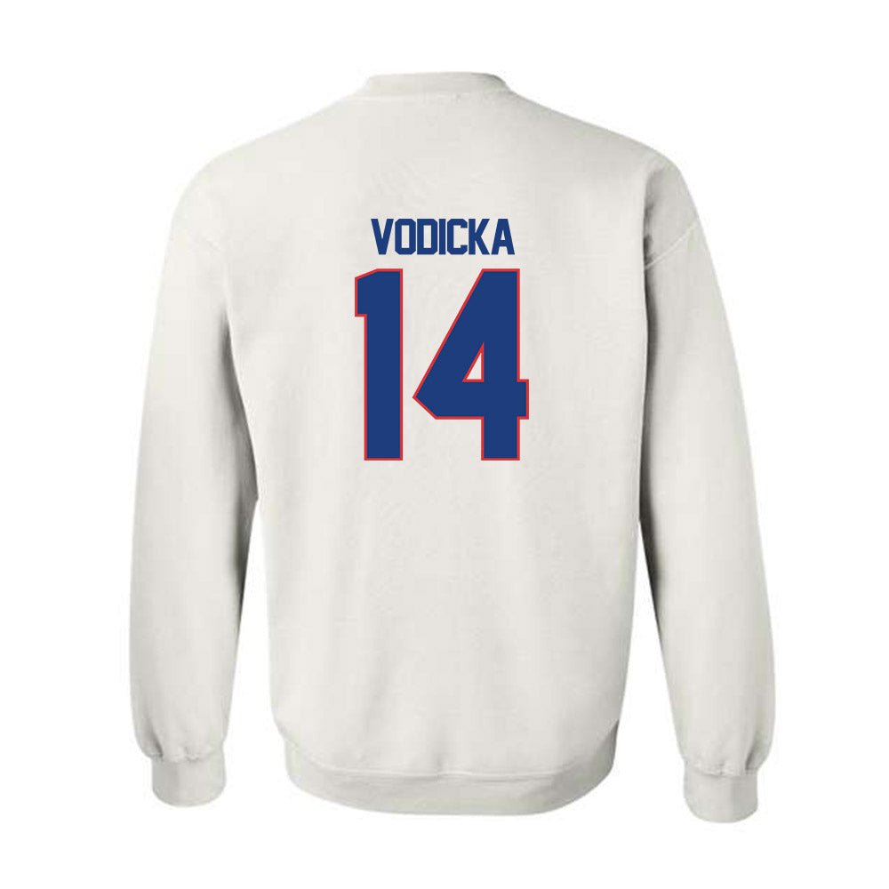 LA Tech - NCAA Football : Brady Vodicka - Generic Shersey Crewneck Sweatshirt-1