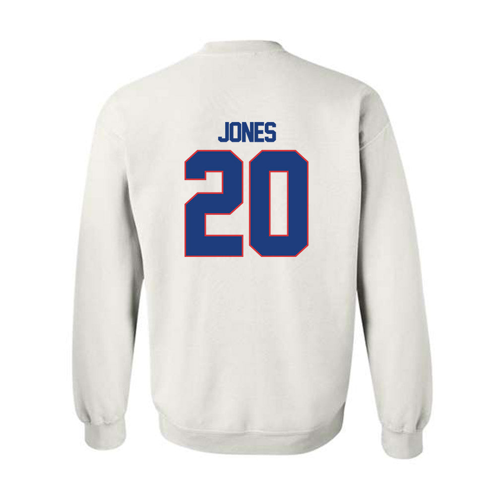 LA Tech - NCAA Football : Ty Jones - Generic Shersey Crewneck Sweatshirt-1