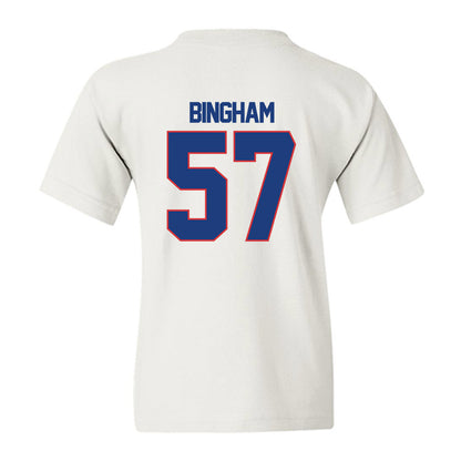 LA Tech - NCAA Football : Tadan Bingham - Generic Shersey Youth T-Shirt-1