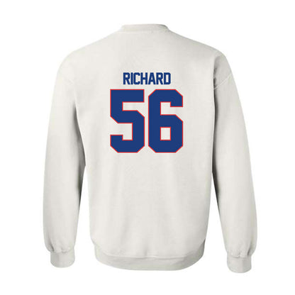 LA Tech - NCAA Football : Andrew Richard - Generic Shersey Crewneck Sweatshirt-1