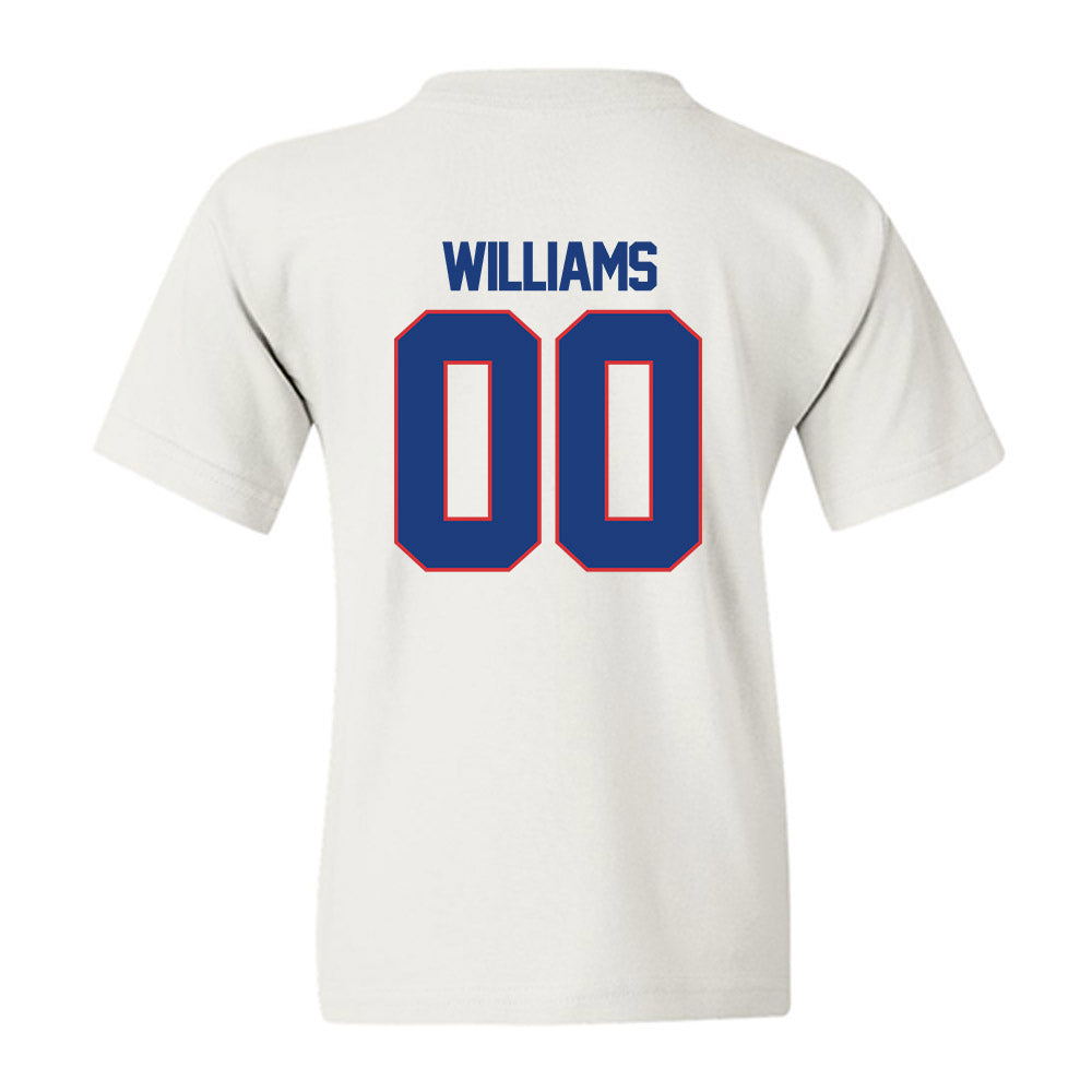 LA Tech - NCAA Football : Justice Williams - Generic Shersey Youth T-Shirt-1