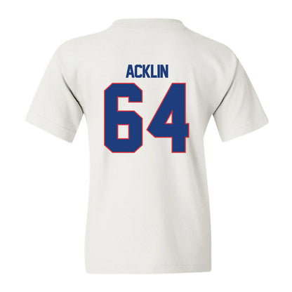 LA Tech - NCAA Football : Jake Acklin - Generic Shersey Youth T-Shirt