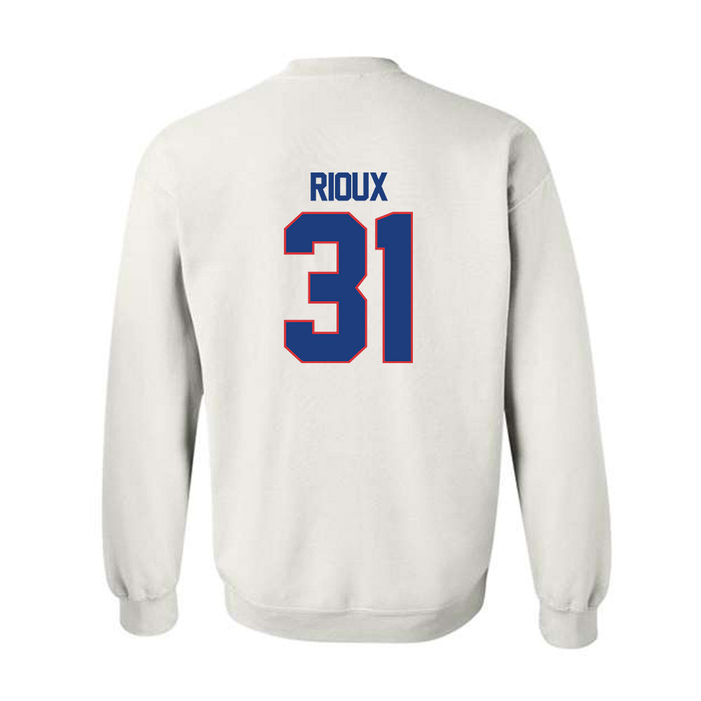 LA Tech - NCAA Football : Hunter Rioux - Generic Shersey Crewneck Sweatshirt-1