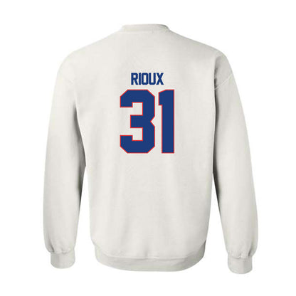 LA Tech - NCAA Football : Hunter Rioux - Generic Shersey Crewneck Sweatshirt-1