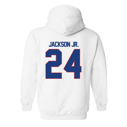 LA Tech - NCAA Football : Alonzo Jackson Jr. - Generic Shersey Hooded Sweatshirt-1