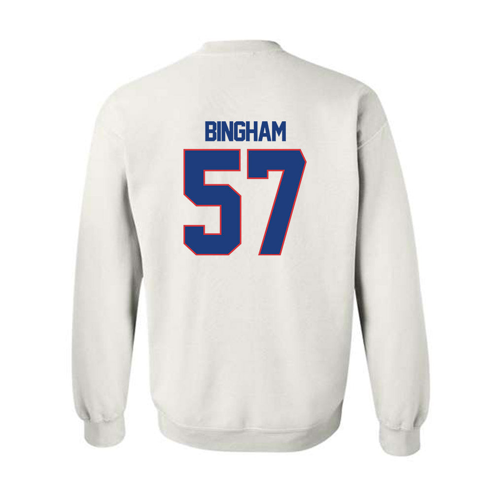 LA Tech - NCAA Football : Tadan Bingham - Generic Shersey Crewneck Sweatshirt-1