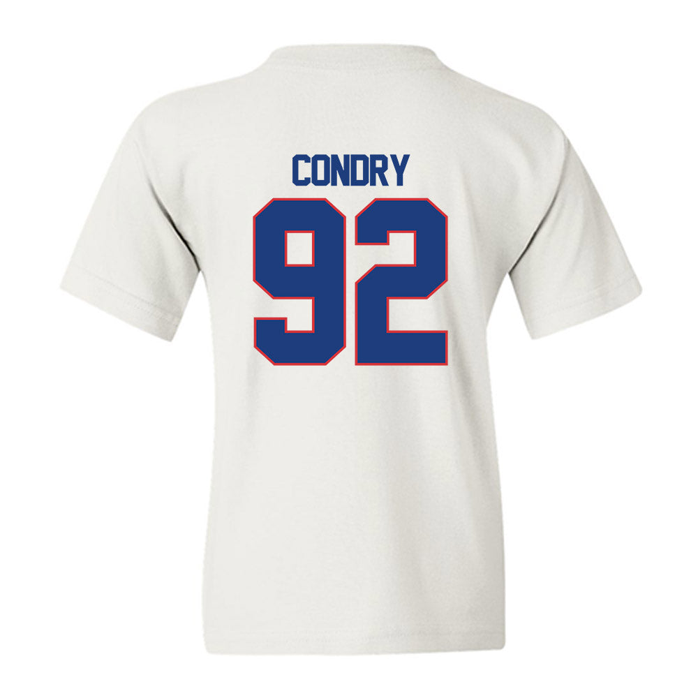 LA Tech - NCAA Football : Lane Condry - Generic Shersey Youth T-Shirt-1