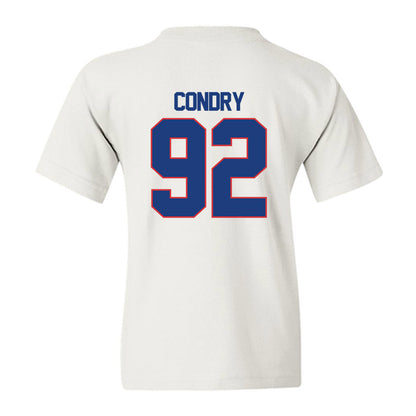 LA Tech - NCAA Football : Lane Condry - Generic Shersey Youth T-Shirt-1