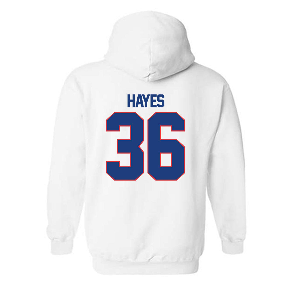 LA Tech - NCAA Football : Zander Hayes - Generic Shersey Hooded Sweatshirt-1