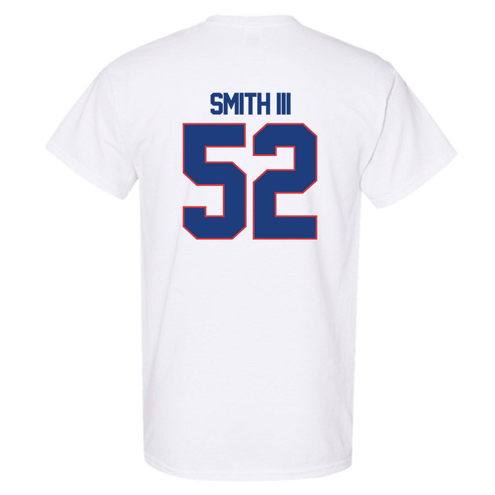LA Tech - NCAA Football : Troy Smith III - Generic Shersey T-Shirt-1