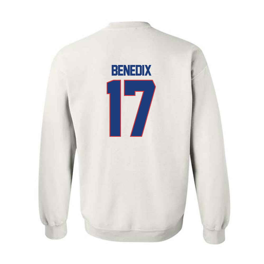 LA Tech - NCAA Football : Dane Benedix - Generic Shersey Crewneck Sweatshirt-1