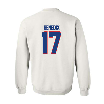 LA Tech - NCAA Football : Dane Benedix - Generic Shersey Crewneck Sweatshirt-1