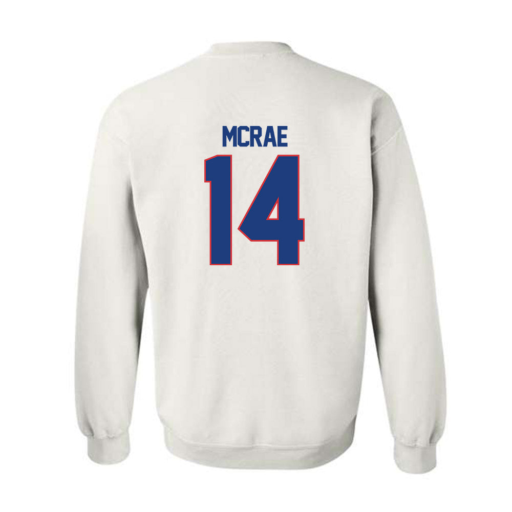 LA Tech - NCAA Football : Jordan Mcrae - Generic Shersey Crewneck Sweatshirt-1
